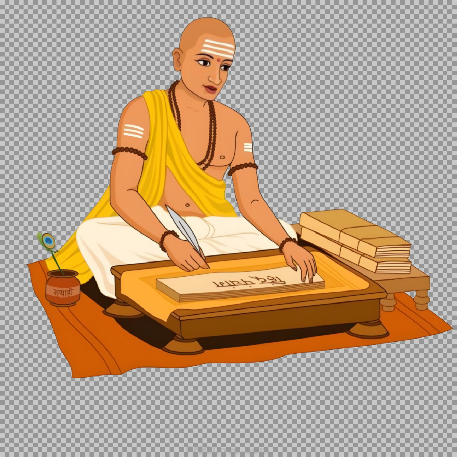 Tulsidas ji PNG transparent image...