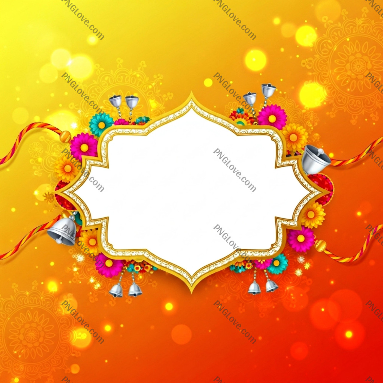 Rakshabandhan banner editing background image down...
