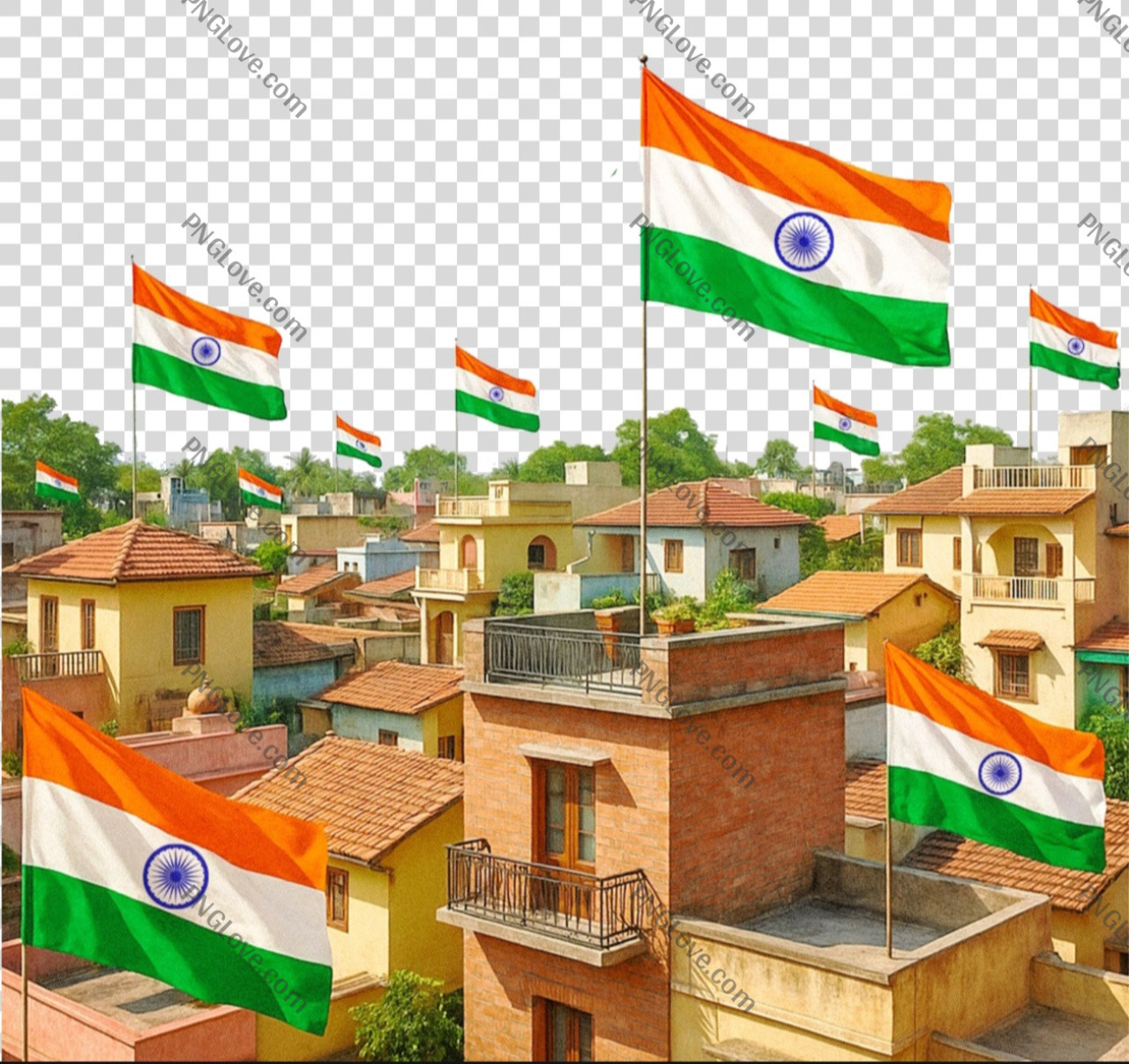 Har Ghar Tiranga background PNG image