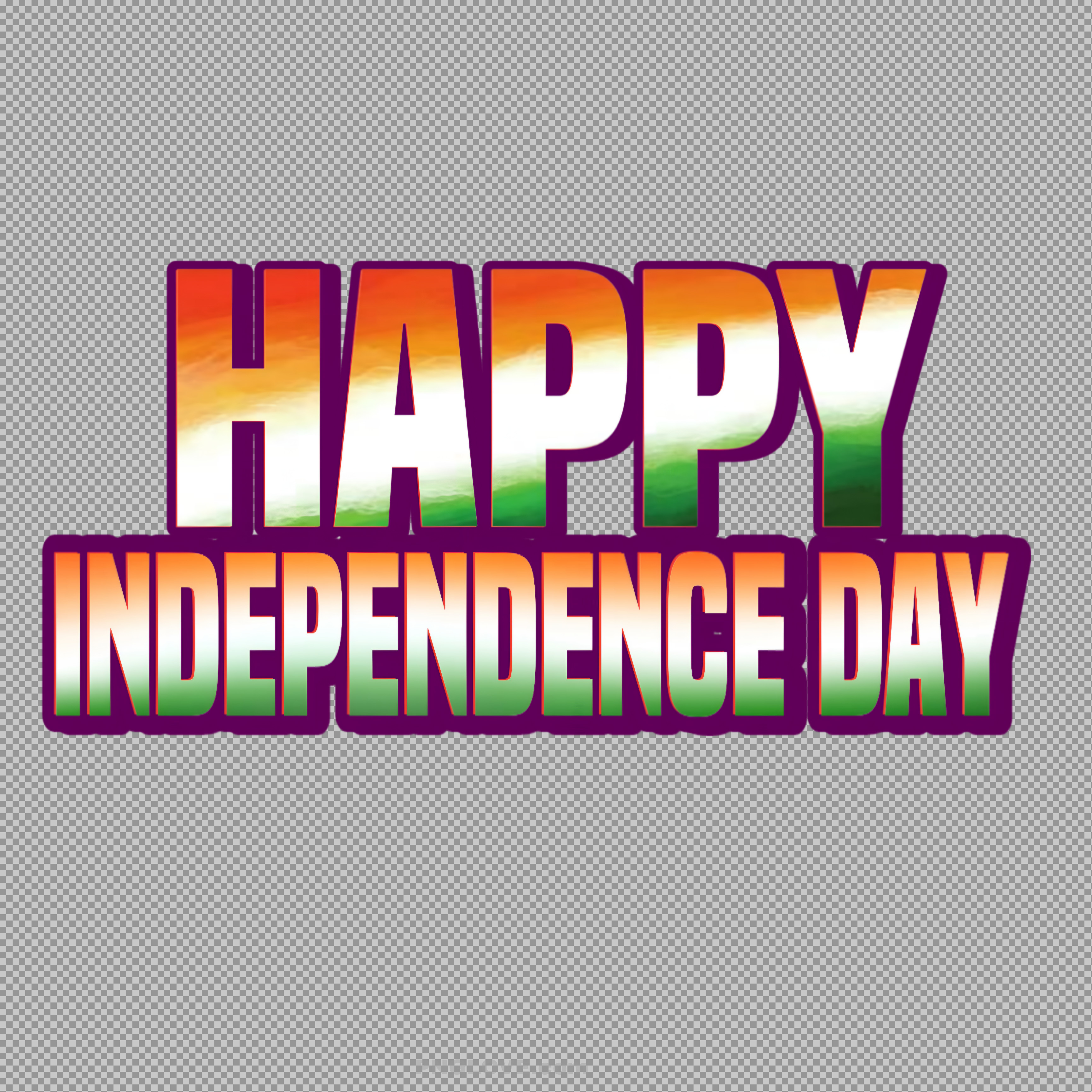 Free Happy Independence Day PNG Text Image | 15th August Wishes...