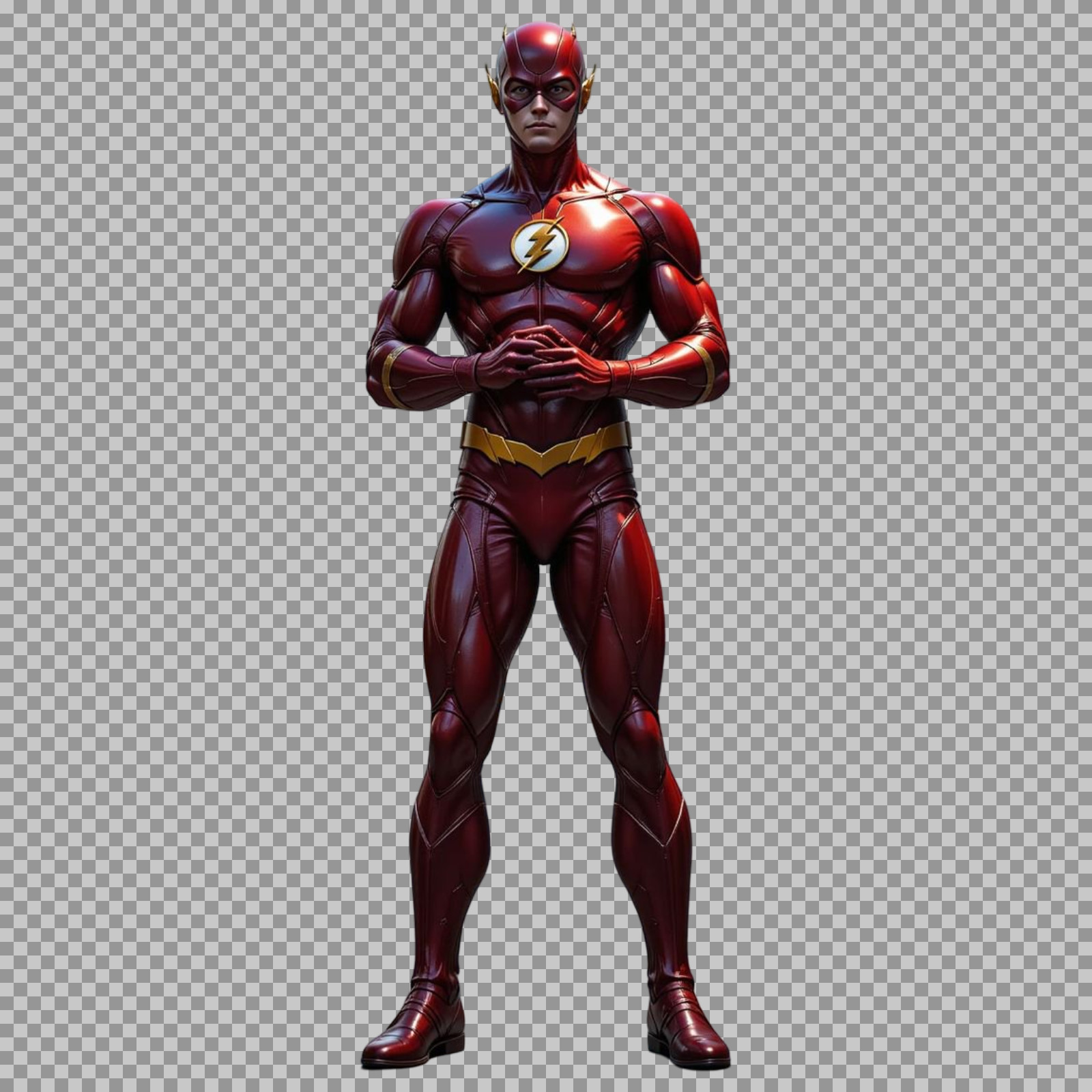 The Flash PNG | Transparent DC Superhero Illustration