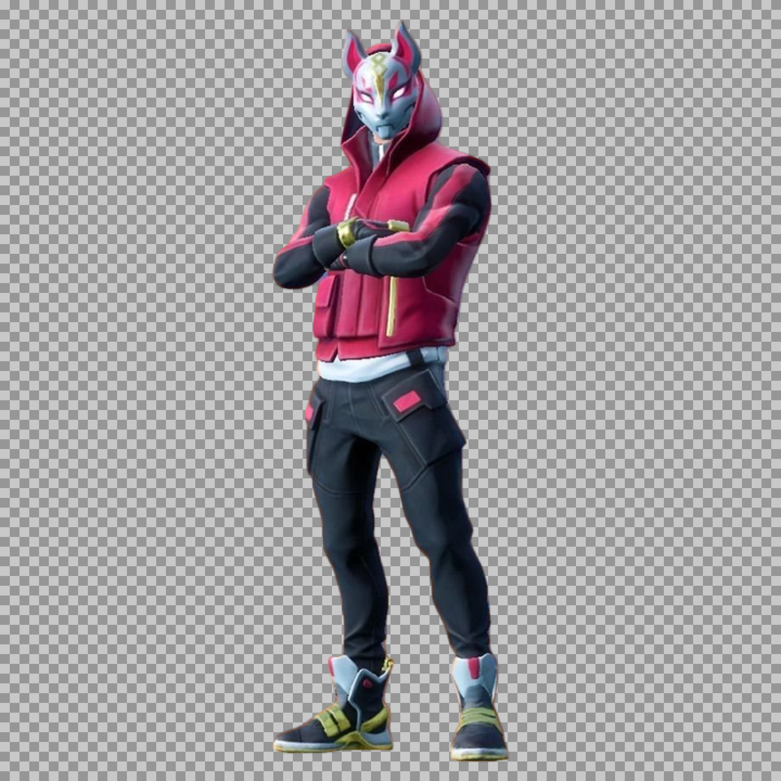 Fortnite Drift Skin PNG | Transparent Battle Pass Outfit...