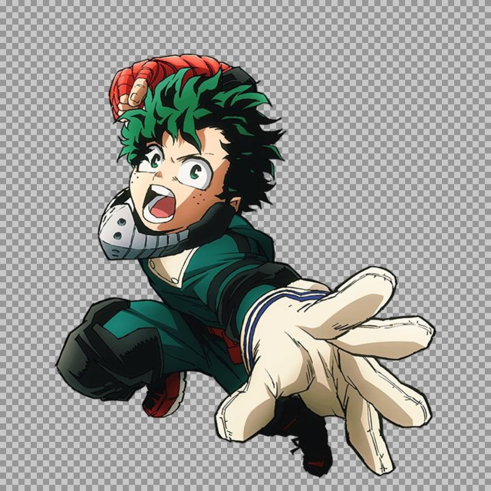 Deku (Izuku Midoriya) PNG | My Hero Academia Transparent Image