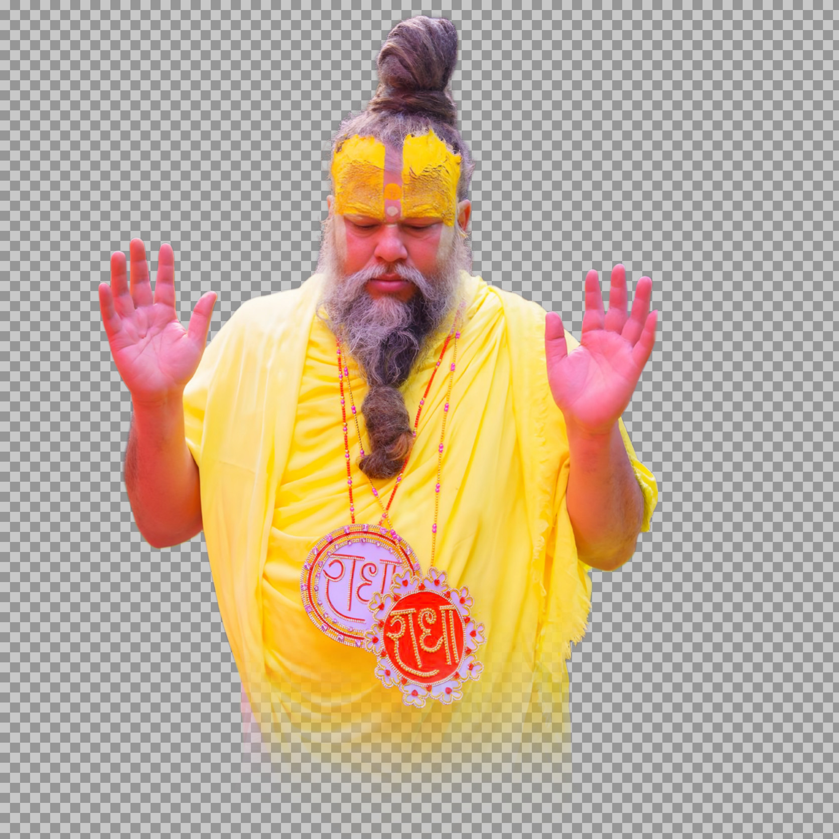 Premanand Maharaj Blessing PNG | Transparent Guru Photo...