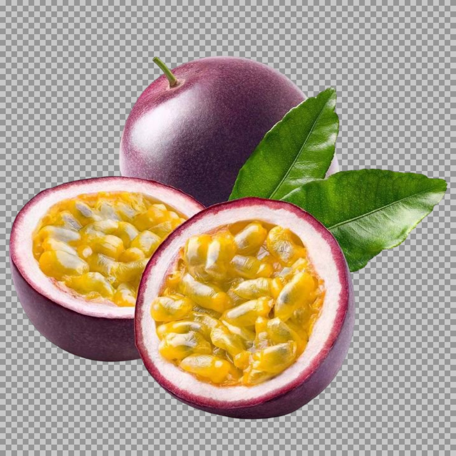 Passion Fruit PNG | Transparent Tropical Fruit Image...